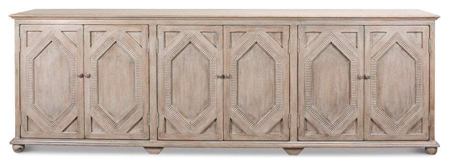 Six Diamonds Sideboard French Gray