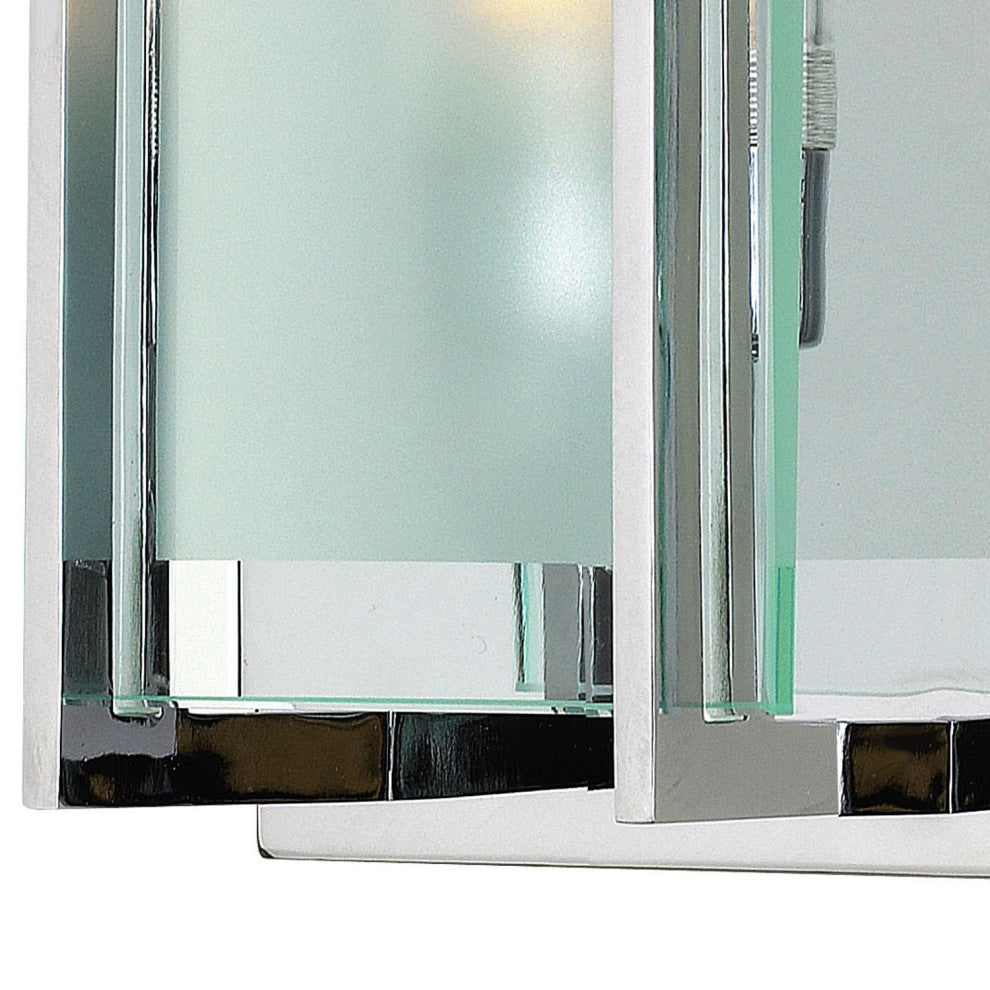 Hinkley Latitude Small Single Light Vanity, Chrome