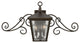Hinkley Trellis Small Wall Mount Lantern With Scroll, Regency Bronze
