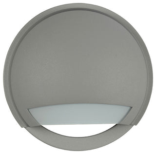 Avante LED Outdoor Wall-Light, Opal Glass Shade, Satin