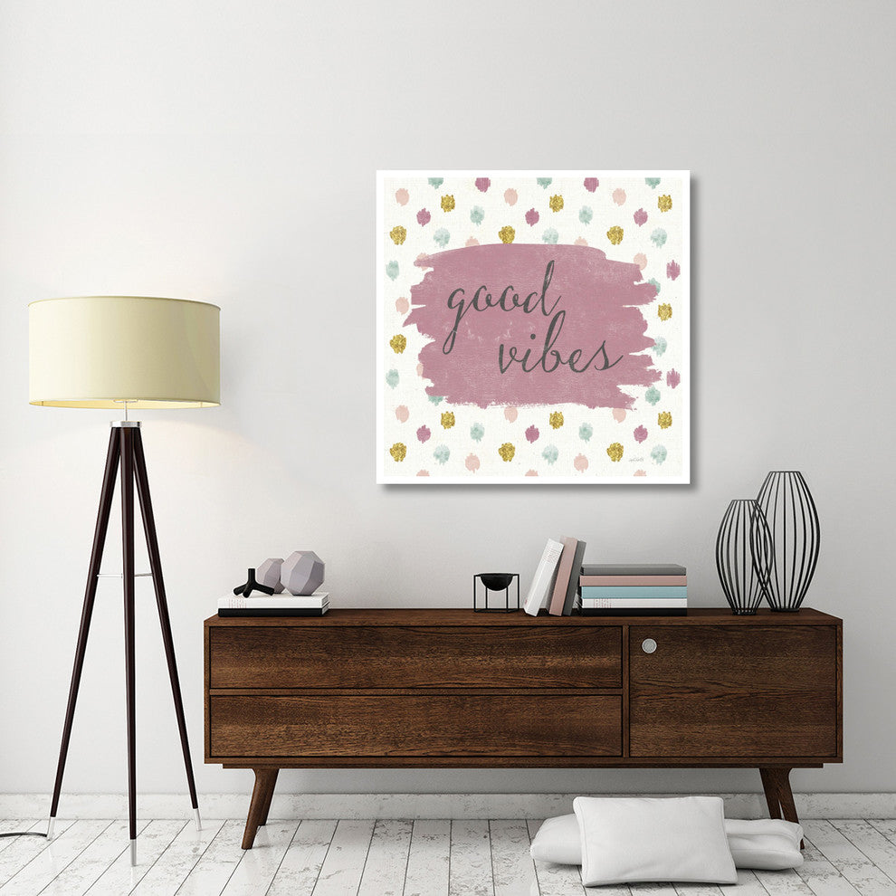 "Soft Deco IV" Digital Paper Print by Anne Tavoletti, 42"x42"