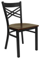 Flash Furniture Reception and Lounge Seating, Mahogany