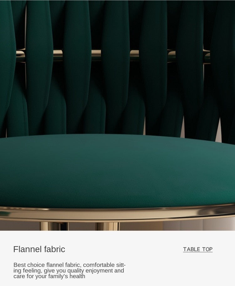 Light Luxury Nordic Single Sofa Chair, Green