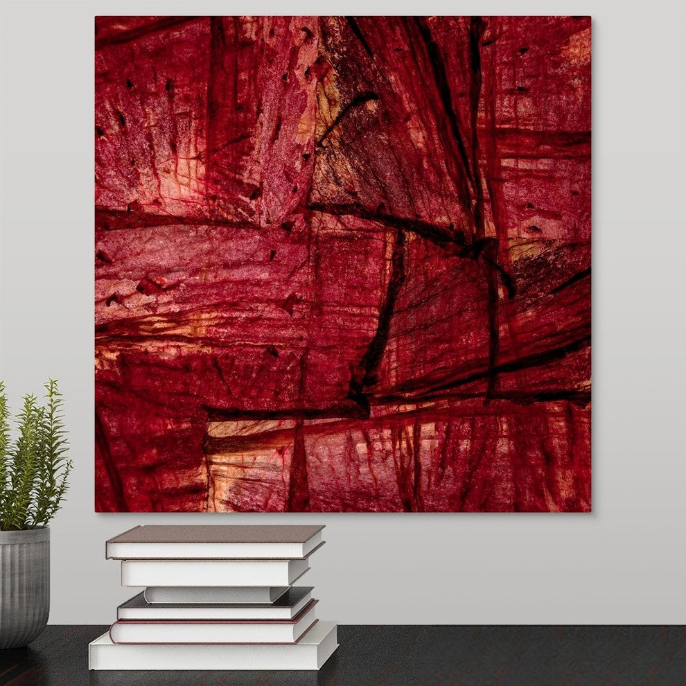 "The Nomadic Rubicon" Wrapped Canvas Art Print, 16"x16"x1.5"