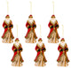 Santa Ornament, 6-Piece Set