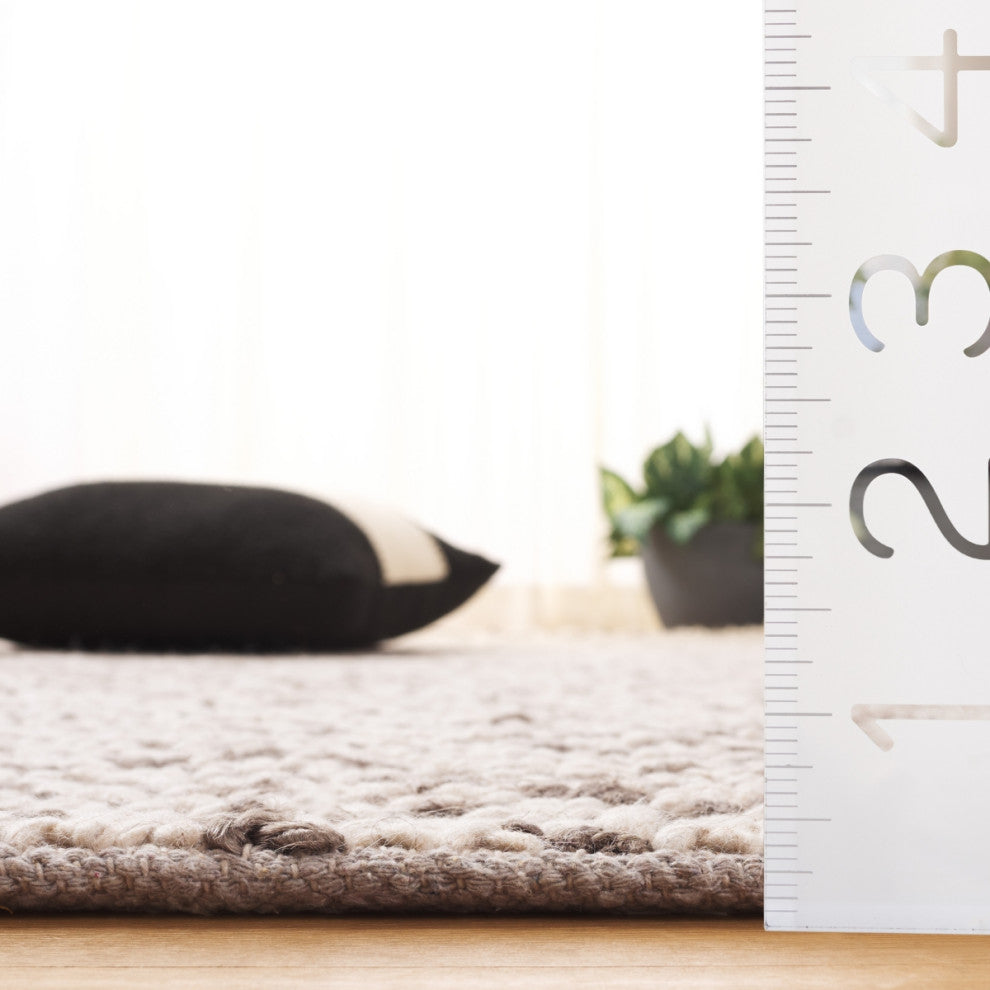 Safavieh Natural Fiber Couture Collection NFC104 Rug, Beige/Grey, 8'x10'