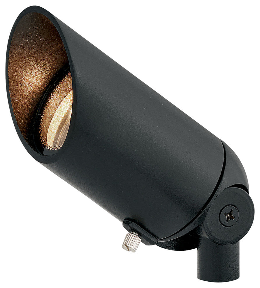 Hinkley Landscape Lighting 5.75" x 3.25" 4w MR16 LED Spot Light, Satin Black