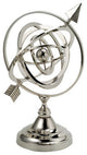 Nickel Plated Brass Armillary Sphere