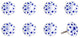 Knob-It Knobs, Set of 8
