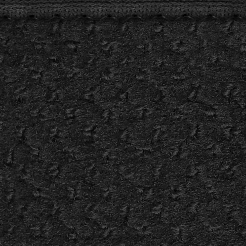 Skid-Resistant Carpet Runner Black, 36"x4'