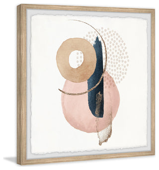 "Perfect Slice" Framed Painting Print, 18x18
