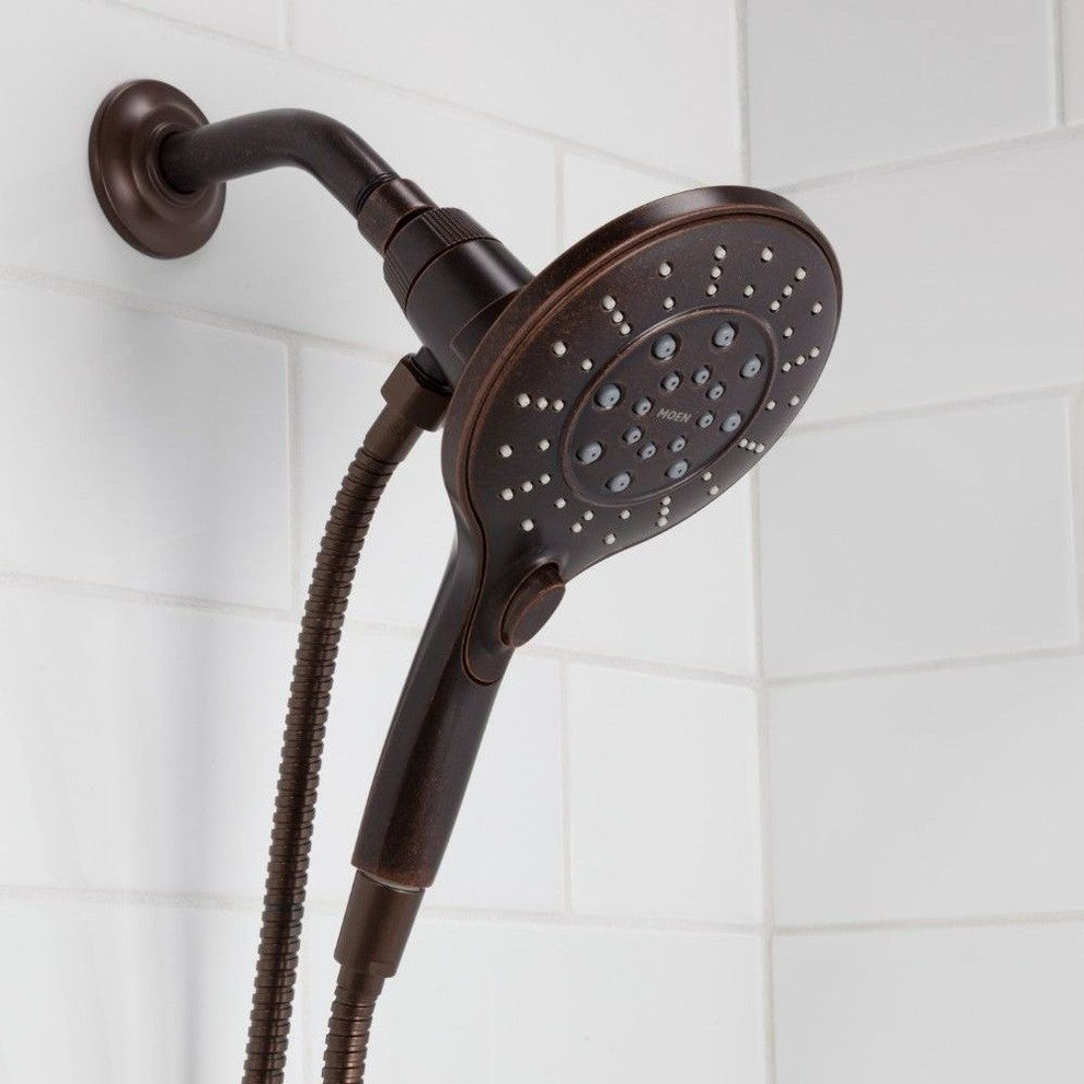 Moen 1.75 GPM Six-Function Handheld Shower, Oil Rubbed Bronze