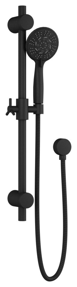 Pulse 3006-MB ShowerSpas Brushed-Nickel Combo Shower System in Matte Black