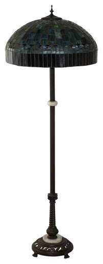 Meyda Lighting 229127 62" High Tiffany Candice Floor Lamp
