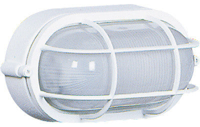 Marine 1-Light White Outdoor Light