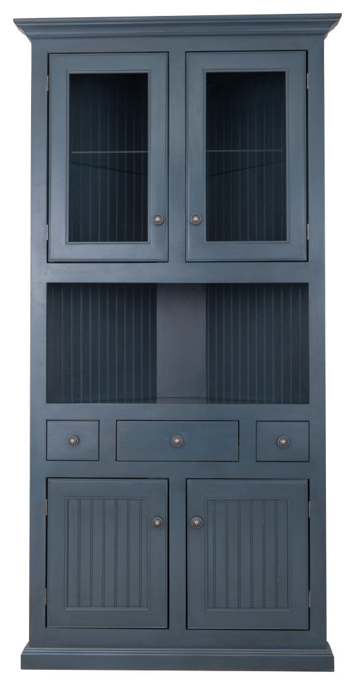 Eagle Furniture Corner Dining Hutch/Buffet, Blue Spruce
