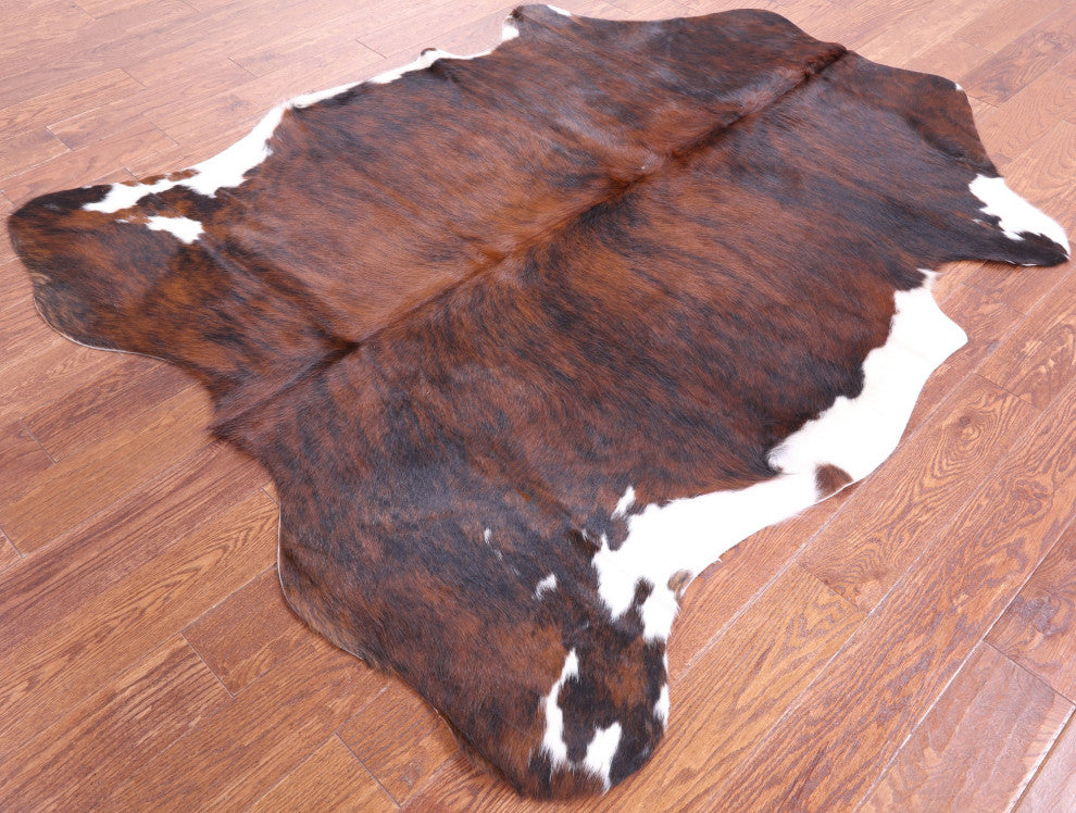 Brindle Natural Cowhide Rug 6' 7" X 5' 3" C1926