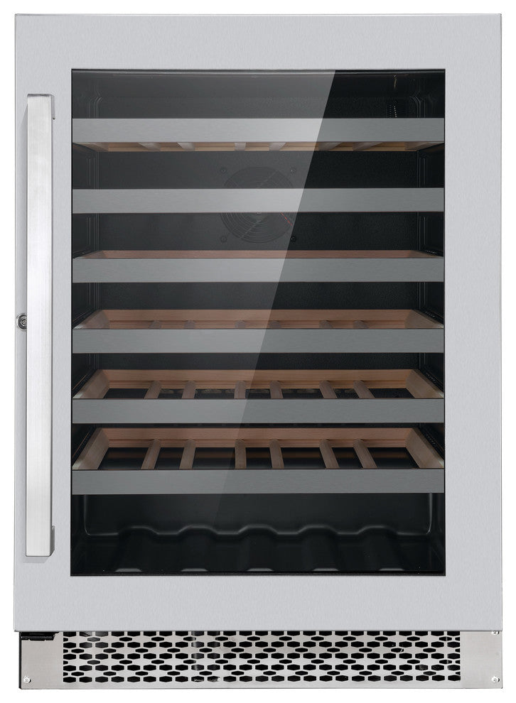 Cosmo 48 bottle, Single Zone, Freestanding Wine Cooler Refrigerator Compressor