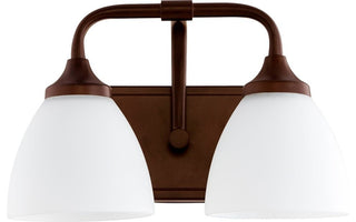 Quorum Lighting Enclave Transitional Vanity, OiLED Bronze