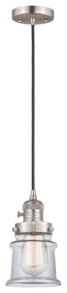 INNOVATIONS 201CSW-SN-G182S 1-Light Mini Pendant Brushed Satin Nickel