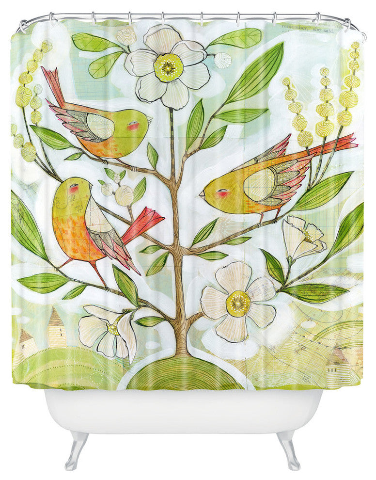 Cori Dantini Community Tree Shower Curtain