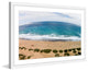 "Peaceful Beach" Framed Print by Karolis Janulis