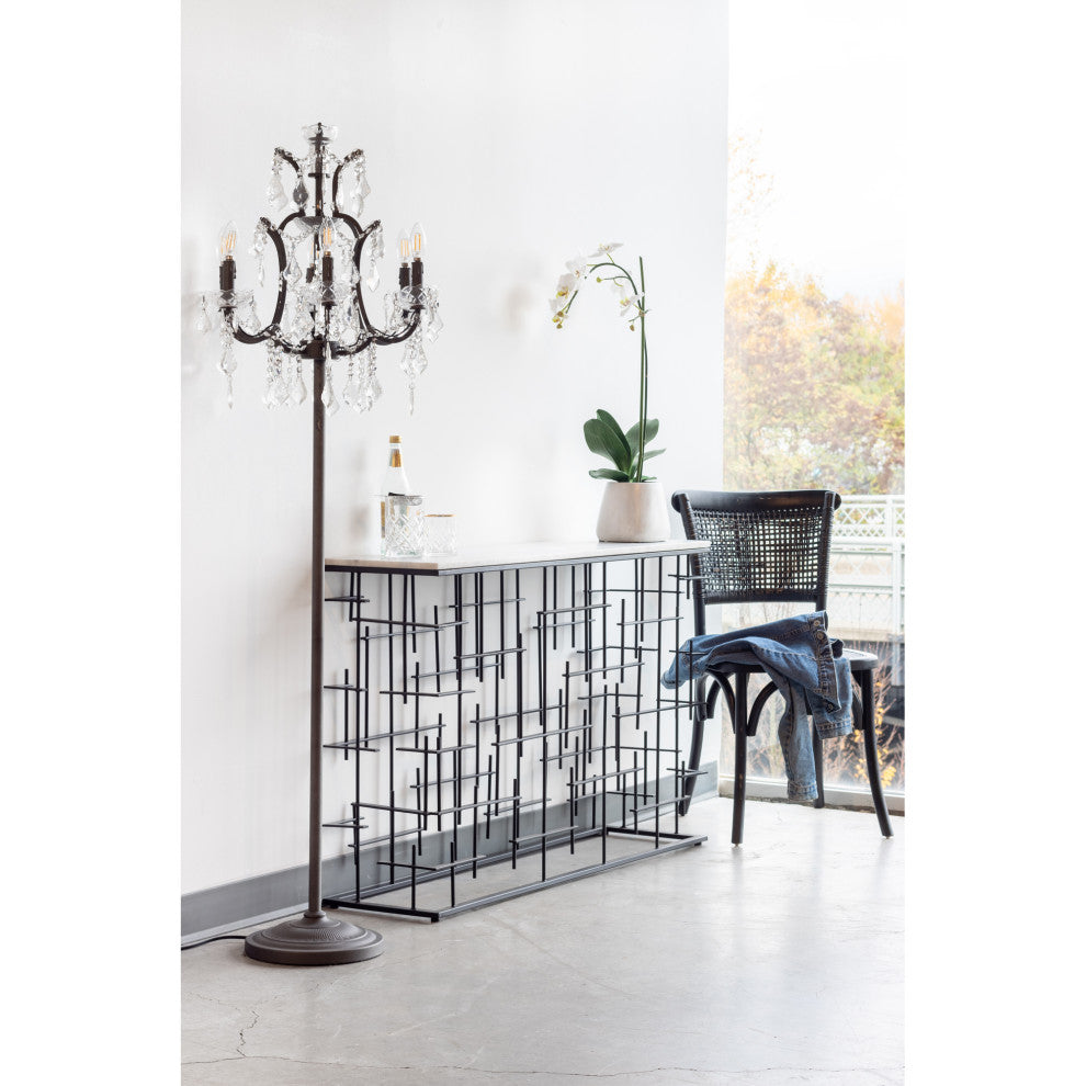 Retro Luisa Floor Lamp - Clear