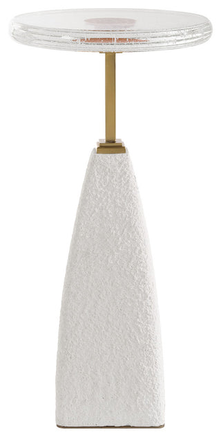 Uttermost Sora Glass Drink Table