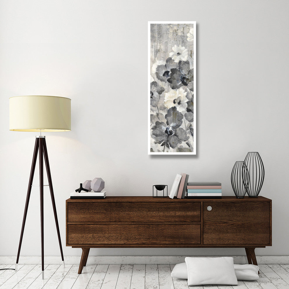 "Crystal Raindrops Panel I" Digital Paper Print by Silvia Vassileva, 20"x56"