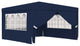 vidaXL Professional Party Tent with Side Walls 13.1'x13.1' Blue 0.3 oz/ft?