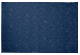 Muted Bongo Rug, Navy, 5'x7'