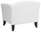 Modern White Leather Chair