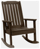 Linden Rocking Chair, Brown