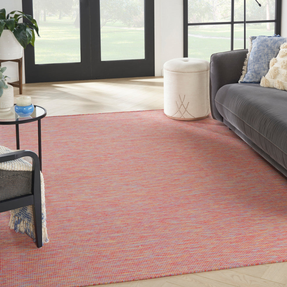 Positano Contemporary Area Rug, Rainbow, 7'x10'