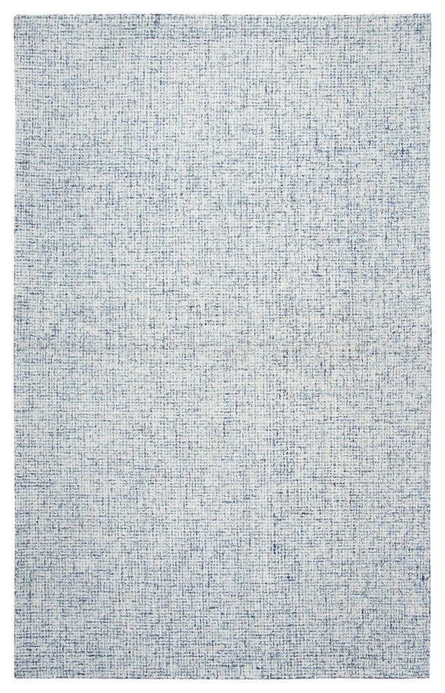 Rizzy Home Brindleton BR359A Blue Solid Area Rug, Rectangular 9'x12'