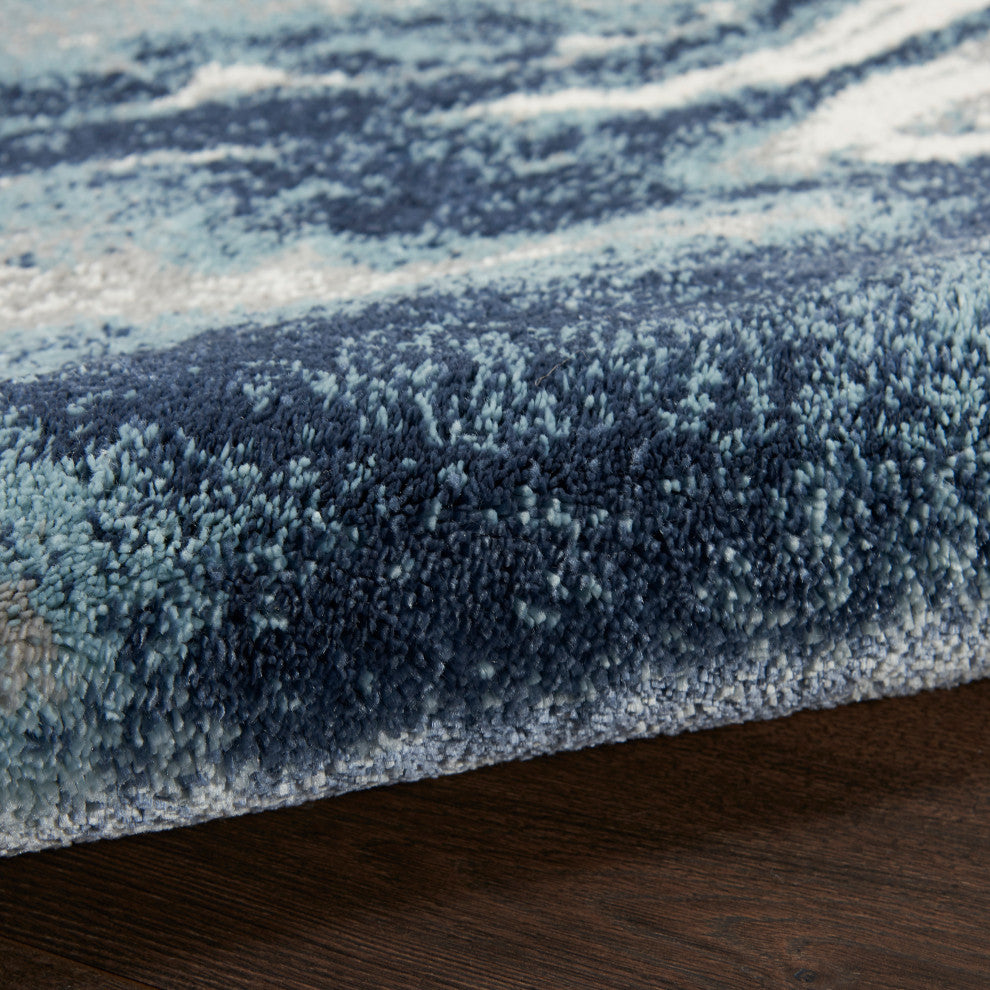 Nourison American Manor Blue/Ivory 5' x 7' Area Rug
