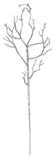 Glitter Twig, Set of 6, Silver, 18"