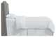 Camelback Wingback Headboard, Linen Gray, Full