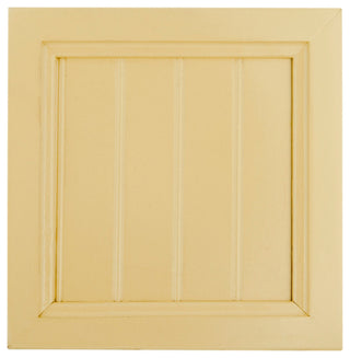 71" Shelter Bay Credenza, Cupola Yellow Base, Concord Cherry Top