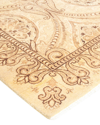 Dutta One-of-a-Kind Hand-Knotted Runner Ivory, 2'7"x12'4"
