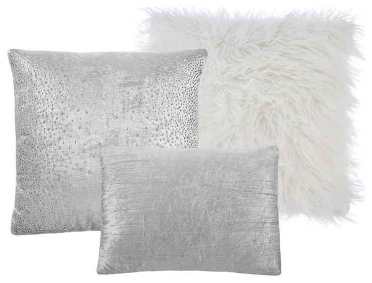 Silver Queen Polyester 220 Thread Count Washable Down Comforter Set