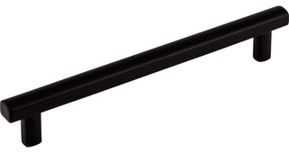 Top Knobs TK906 Hillmont 6-5/16 Inch Center to Center Bar Cabinet - Flat Black