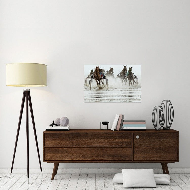 "Duuuhnnn" Stretched Canvas Giclee by M. Hulsbusch, 36x24"