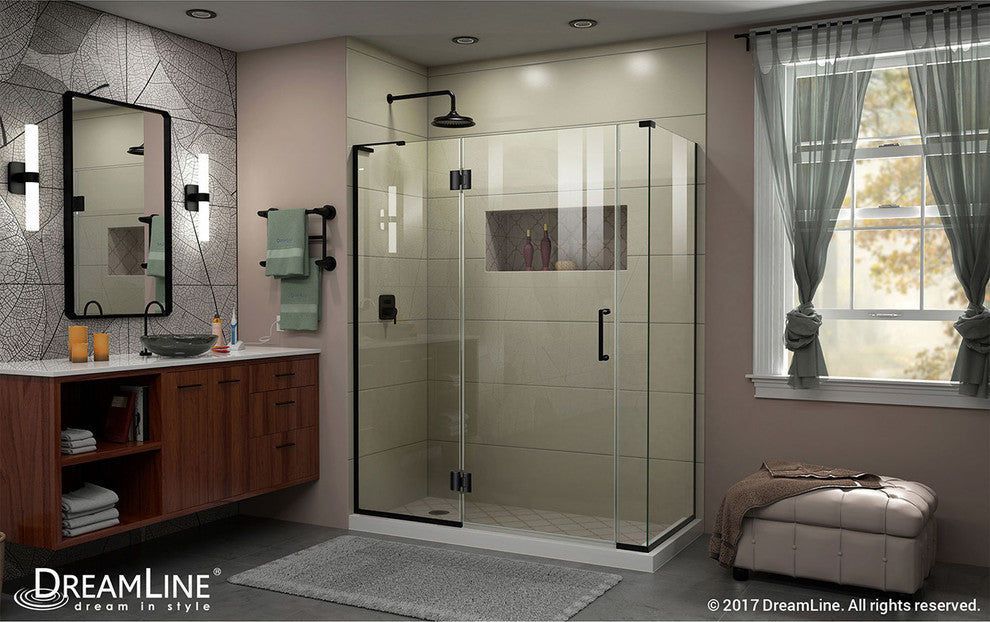 Dreamline Unidoor-X 59.5"x34.375"x72" Hinged Shower Enclosure