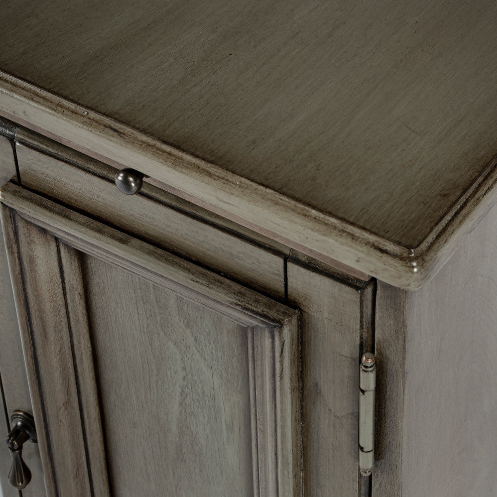 Butler Harling Silver Satin End Table