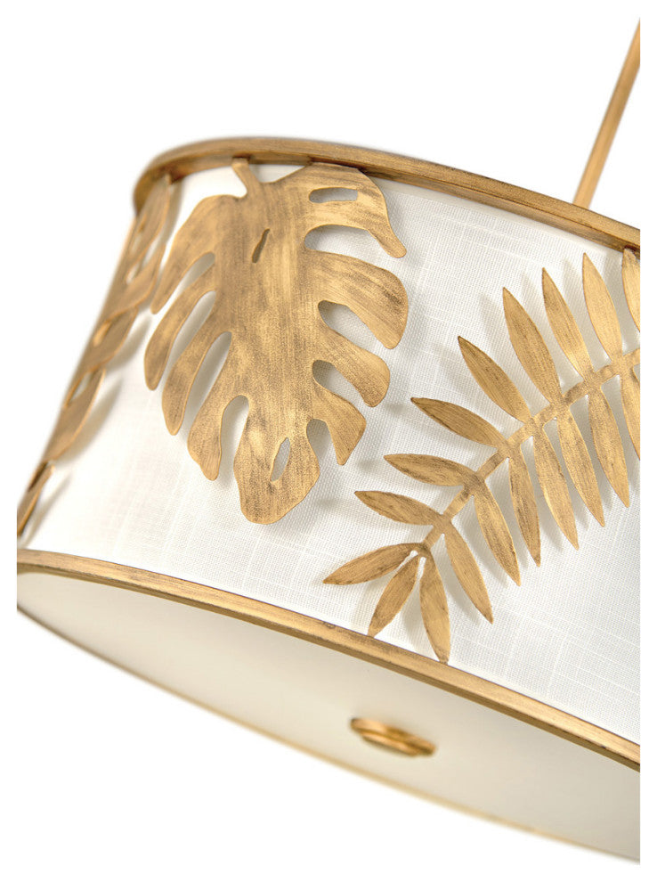 Fredrick Ramond Botanica Large Convertible Pendant, Burnished Gold