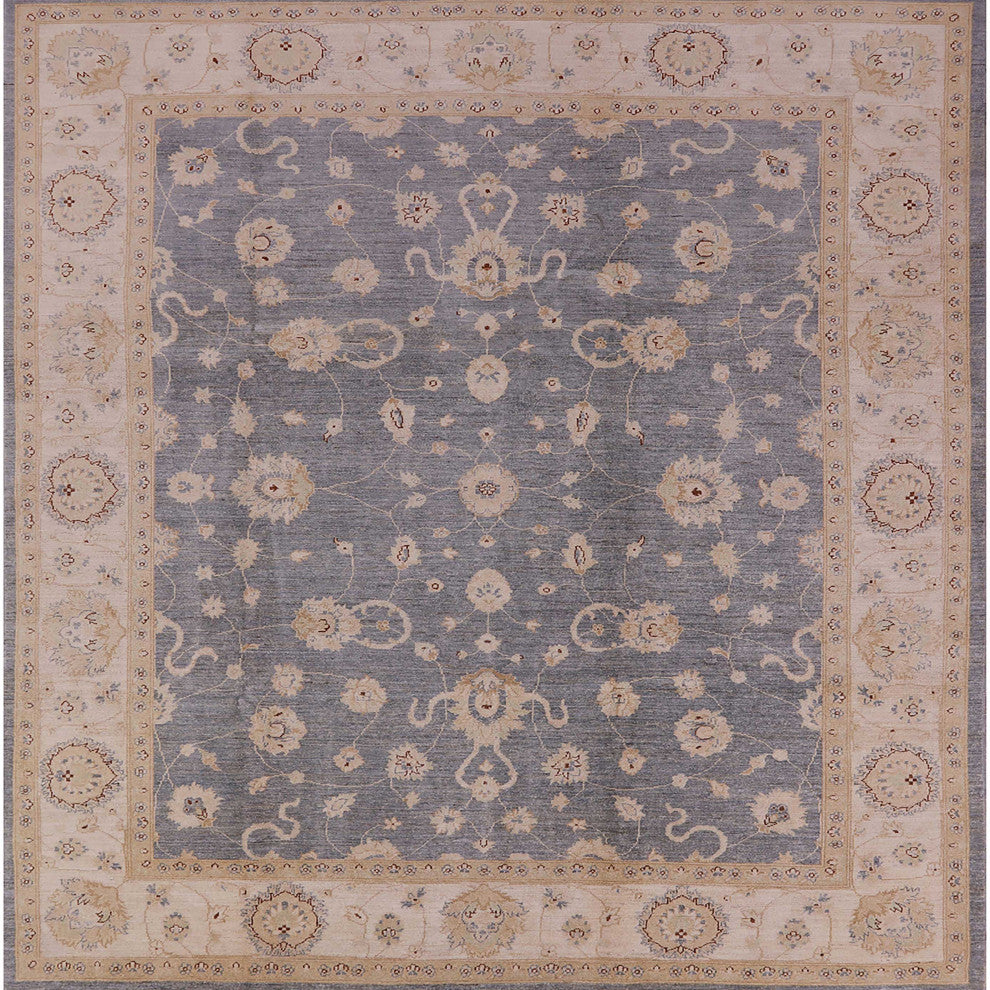 Ahgly Company Indoor Square Mid-Century Modern Area Rugs, 6' Square