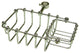 Kingston Brass 7" Riser Mount Soap Basket, Polished Chrome