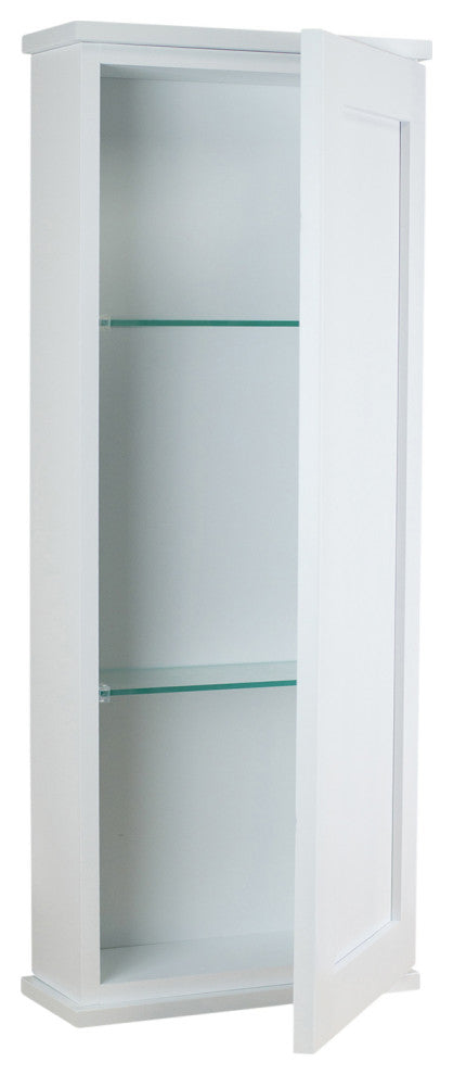 Sandalwood On the Wall White Cabinet 31.5h x 15.5w x 3.25d