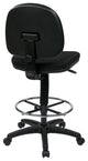 Economical Chair With Chrome Teardrop Footrest